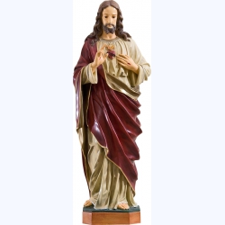 Figurka Serce Pana Jezusa.Duża 85 cm / na zamówienie
